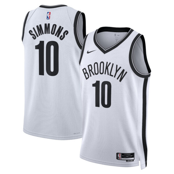 Maillot Ben Simmons blanc - Brooklyn Nets