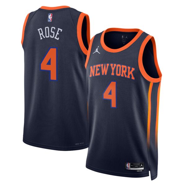 Maillot Derrick Rose bleu marine - New York Knicks