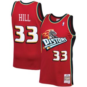 Maillot Grant Hill rouge - Detroit Pistons