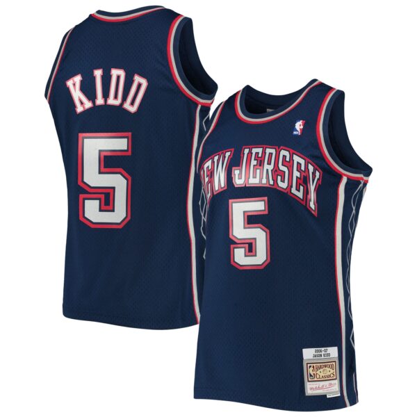 Maillot Jason Kidd bleu marine - Brooklyn Nets