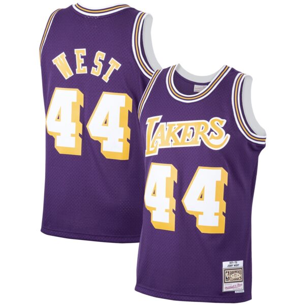 Maillot Jerry West violet - Los Angeles Lakers