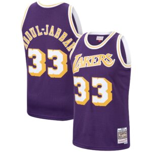 Maillot Kareem Abdul-Jabbar violet - Los Angeles Lakers