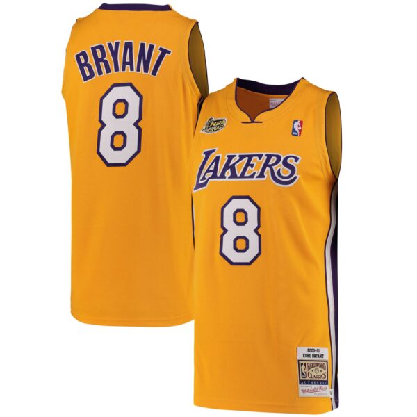Maillot Kobe Bryant jaune - Los Angeles Lakers
