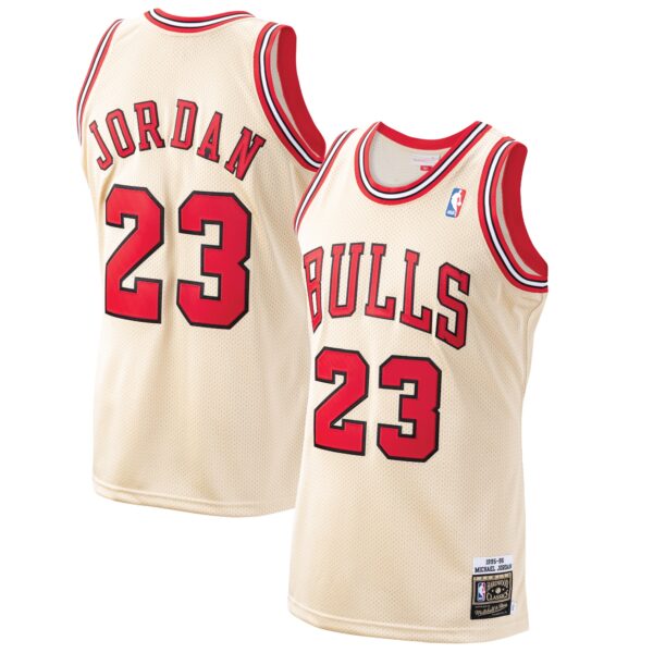 Maillot Michael Jordan or - Chicago Bulls
