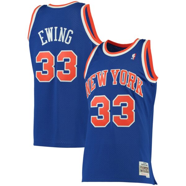 Maillot Patrick Ewing bleu - New York Knicks