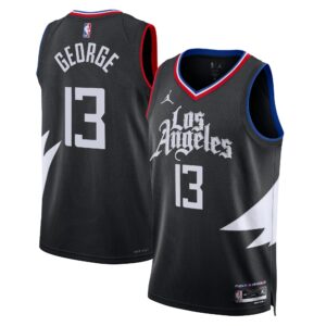 Maillot Paul George noir - Los Angeles Clippers