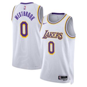 Maillot Russell Westbrook blanc - Los Angeles Lakers