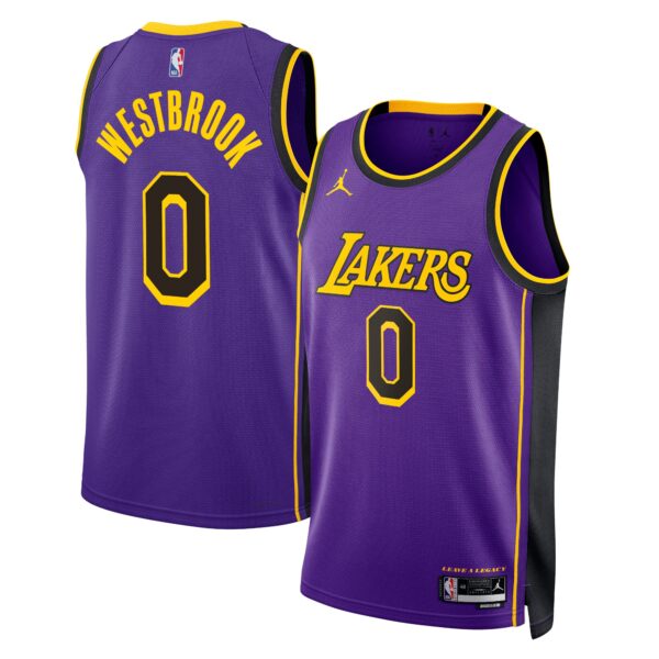 Maillot Russell Westbrook violet - Los Angeles Lakers