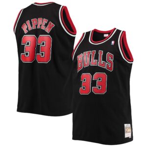 Maillot Scottie Pippen noir - Chicago Bulls