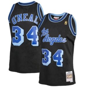 Maillot Shaquille O'Neal noir - Los Angeles Lakers