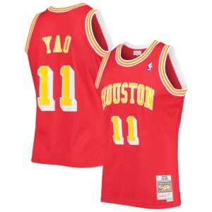 Maillot Yao Ming rouge - Houston Rockets